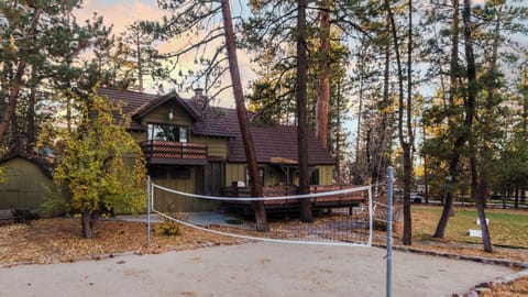 Enjoy a game of volleyball in the spacious backyard. (Gambler)