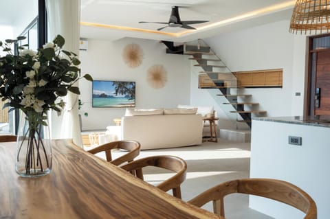 Luxury Villa, Ocean View | Living area