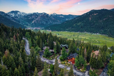 Surrounded by towering trees for a peaceful, private escape.