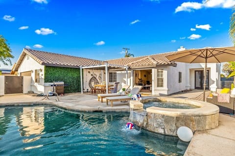 Hi, welcome to your New Casa. We beautifully added upgrades to the property. Fresh paint, new furnitures, new landscaping to Elevate your stay!