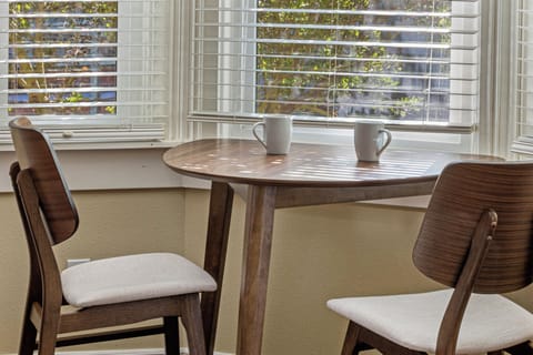 Bistro table for two