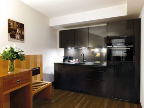 Park Appartment | Private kitchen | Mini-fridge