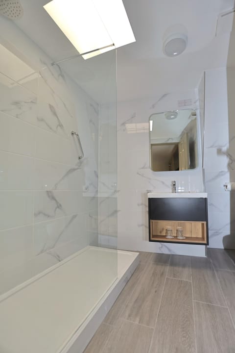 Soap, shampoo, toilet paper