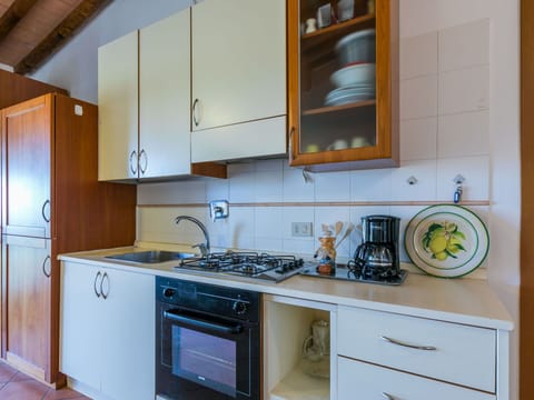 Kitchen, Kitchen Appliance, Major Appliance, Countertop, Kitchen Sink, Wood, Cabinetry, Kitchen Stove, Interior Design, Stove