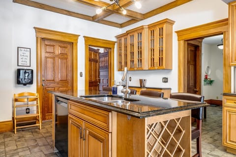 White openness makes the smallest dinner feel grand.