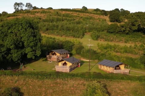 Three safari tent, each can accommodate up to 6 people