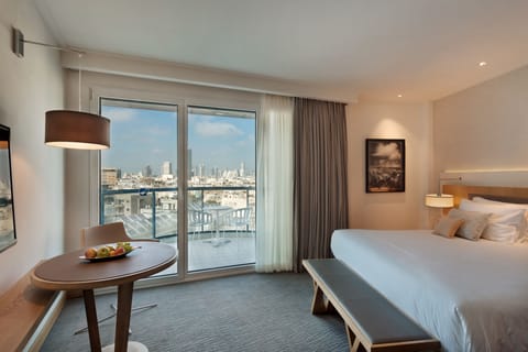 Deluxe Room, Balcony, City View | View from room