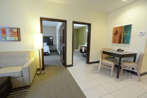 1 King Bed, 1 Bedroom Suite | 1 bedroom, in-room safe, desk, laptop workspace