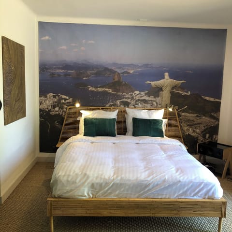 Double Room with Terrace | Premium bedding, memory foam beds, iron/ironing board, free WiFi