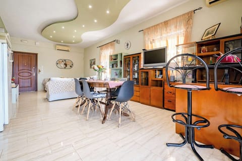 Spacious open-concept living room