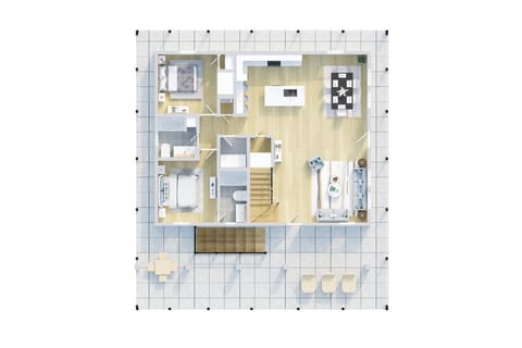 Floor plan of 1st floor