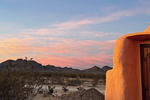 Candy-Colored Sunsets at Sanadora Terlingua... Near Big Bend National Park.