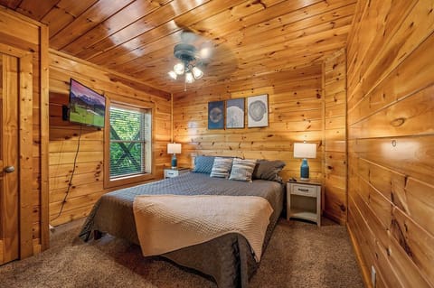 Downstairs Gray King Bedroom