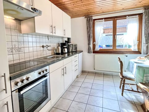 Kitchen, Countertop, Kitchen Appliance, Flooring, Major Appliance, Cabinetry, Furniture, Floor, Interior Design, Kitchen Sink