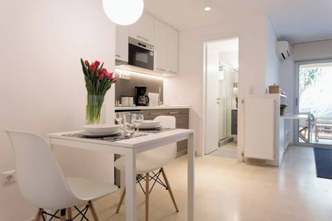 Dining table from entrance