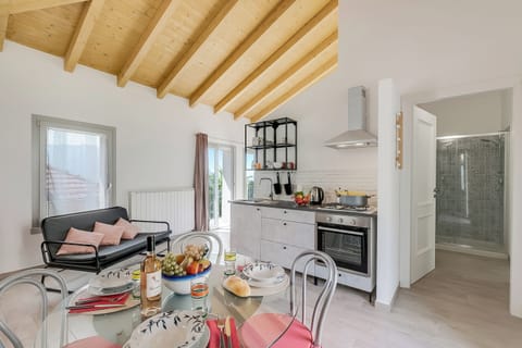 Kitchen and dining area