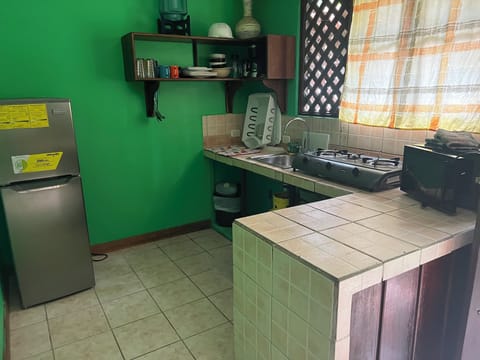 Family Apartment, 2 Bedrooms | Private kitchen | Full-size fridge, microwave, stovetop, rice cooker