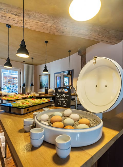 Daily local cuisine breakfast (EUR 15.00 per person)