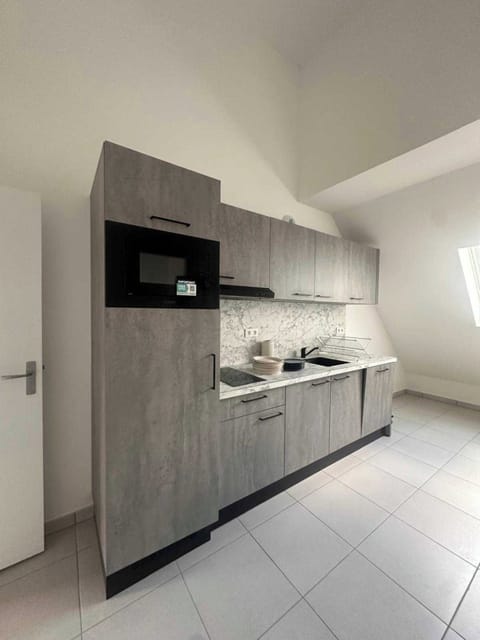 Apartment | Private kitchen | Fridge, microwave, stovetop, dishwasher