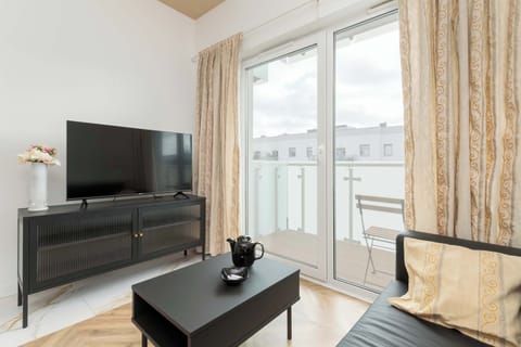 Spacious living room with full equipment.