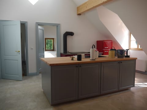 Family Apartment, 3 Bedrooms, Garden View | Private kitchen