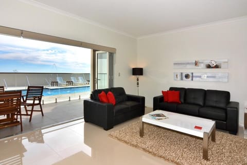 Premium Apartment, 1 Queen Bed | Living area | Flat-screen TV, DVD player