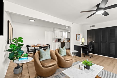 Modern and cozy layout with seamless flow between dining, living, and kitchen areasâperfect for relaxing or entertaining.