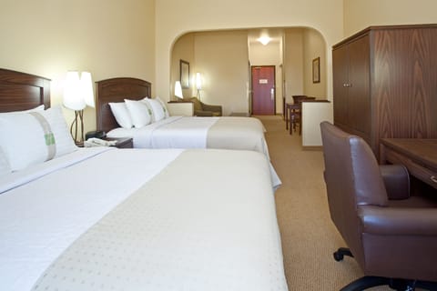 Suite, 2 Queen Beds (Additional Living and Dining Area) | Hypo-allergenic bedding, in-room safe, desk, blackout drapes