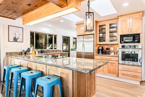 Plenty of room for all in this spacious kitchen