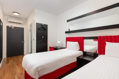 Twin Room (No Window) | 1 bedroom, in-room safe, desk, laptop workspace