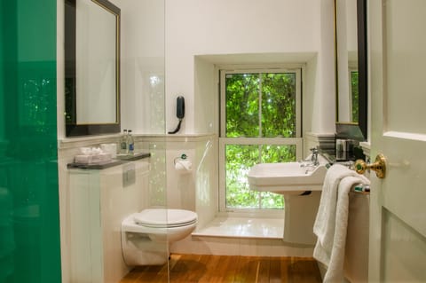 Luxury Single Room | Bathroom | Free toiletries, hair dryer, towels, soap