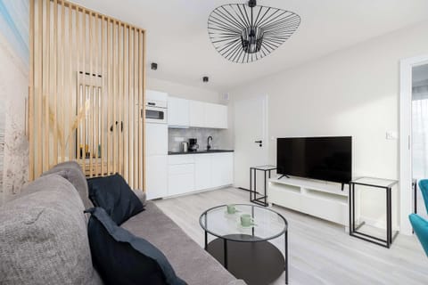 Living room with modern television, which allows the guests to enjoy their favourite programs.