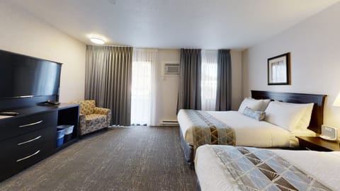 Standard Double Room, 2 Queen Beds (Non-Pet Friendly) | Desk, free WiFi, bed sheets