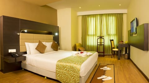 Executive Room, 1 Double Bed | Minibar, in-room safe, individually furnished, blackout drapes