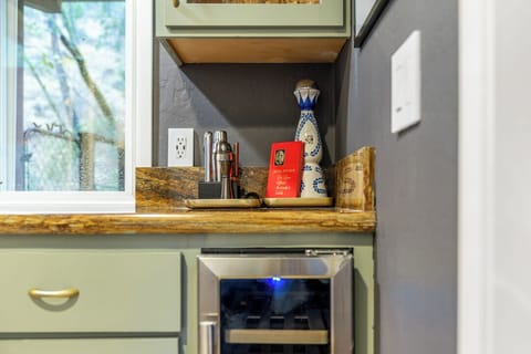 Wet Bar with creek views