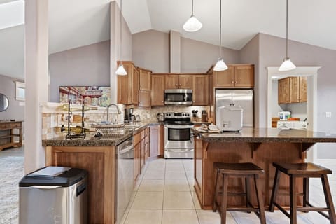 You will love the open floorplan between the kitchen and living room
