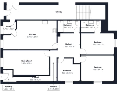 Drummond Suite, North Shields - Host & Stay