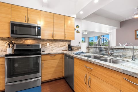 Well-equipped kitchen