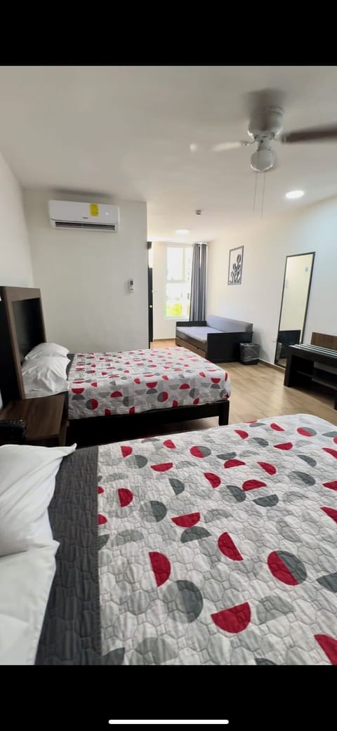 Deluxe Room, 2 Double Beds | Desk, free WiFi, bed sheets