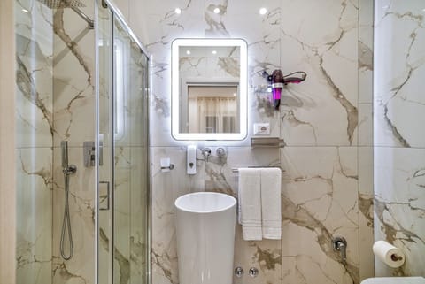 Apartment | Bathroom | Free toiletries, hair dryer, towels, soap