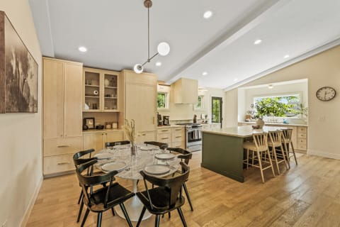 Comfortable dining for 9—perfect for shared meals and family conversation