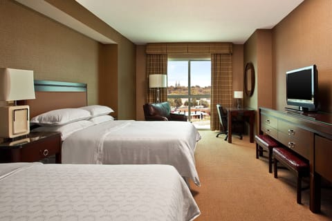 Deluxe Room, 2 Double Beds | Premium bedding, down comforters, in-room safe, desk