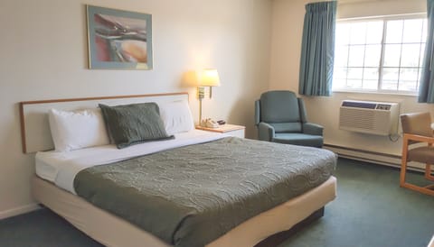 Standard Room, 1 King Bed | Blackout drapes, soundproofing, free WiFi, bed sheets