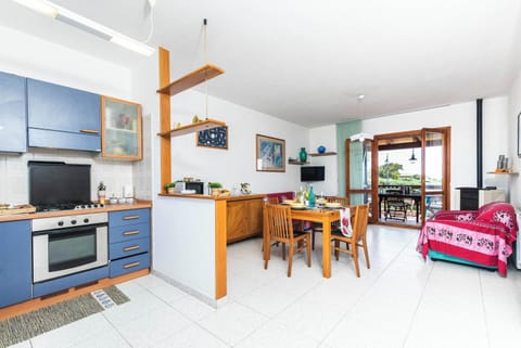 Kitchen and dining area