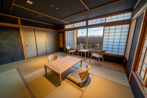 Deluxe Japanese Style Room, Non Smoking | In-room safe, desk, free WiFi, bed sheets