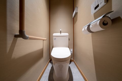 Newly renovated Japanese Style room, 14 Tatami-mats, Non Smoking | Bathroom | Separate tub and shower, rainfall showerhead, free toiletries