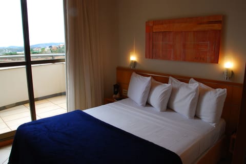 Quarto Superior DUPLO CASAL , Vista Montanha | 1 bedroom, Egyptian cotton sheets, minibar, desk