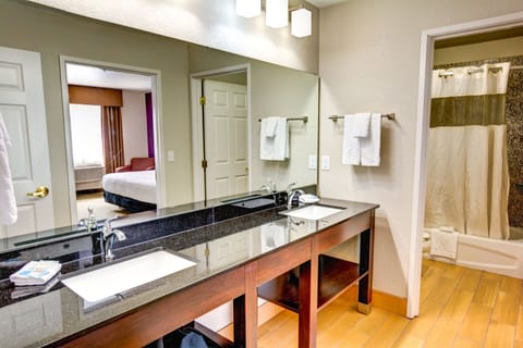 Suite, 1 Bedroom, Non Smoking (1 King Bed) | Bathroom sink