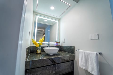 Exclusive Room | Bathroom | Free toiletries, hair dryer, towels