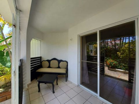 Covered terrace